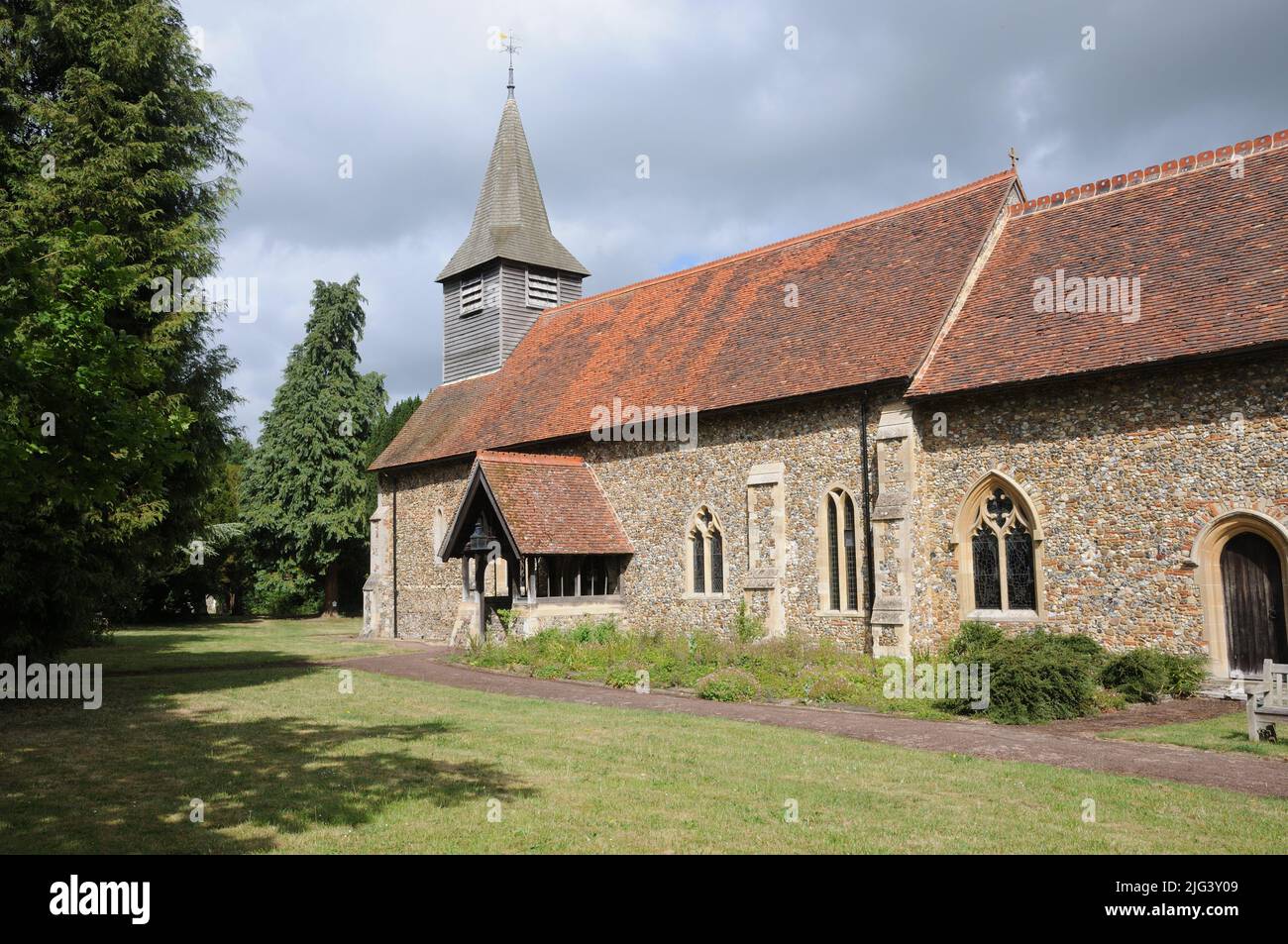 Chiesa di Sant'Agostino, Birdbook, Essex Foto Stock