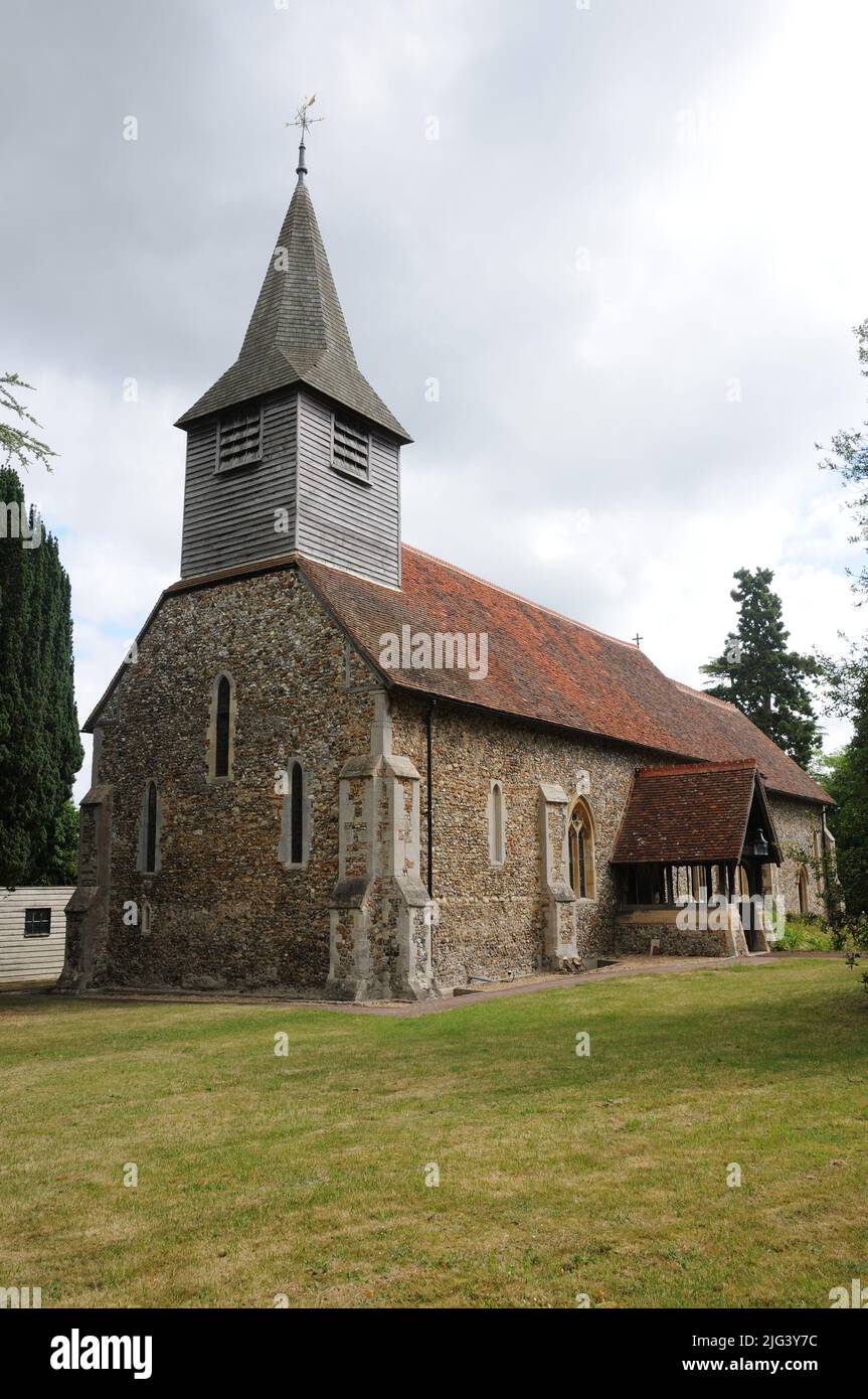 Chiesa di Sant'Agostino, Birdbook, Essex Foto Stock