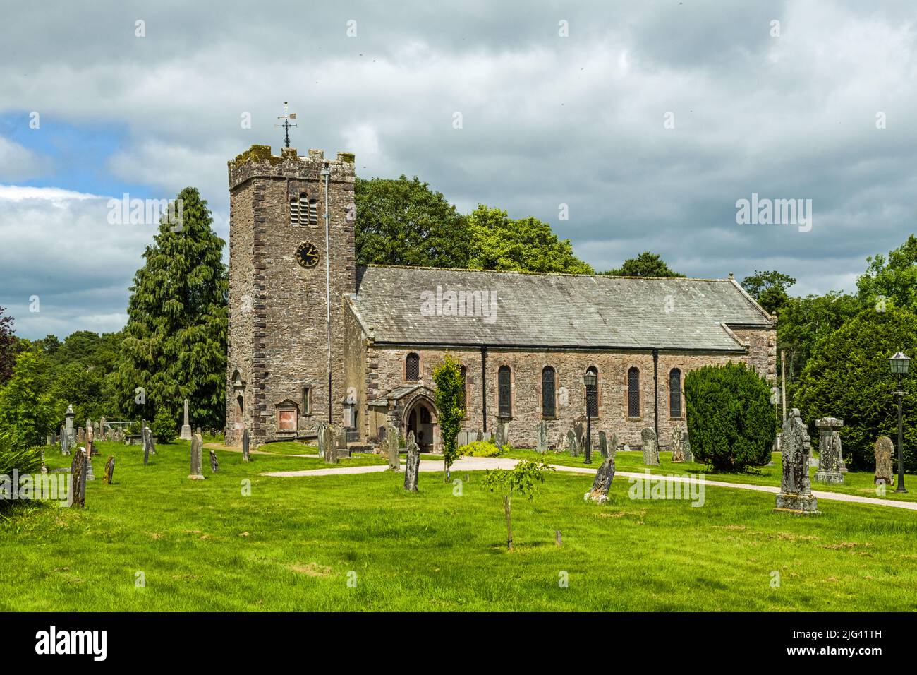 Chiesa di San Oswald Ravenstonedale Cumbria Foto Stock