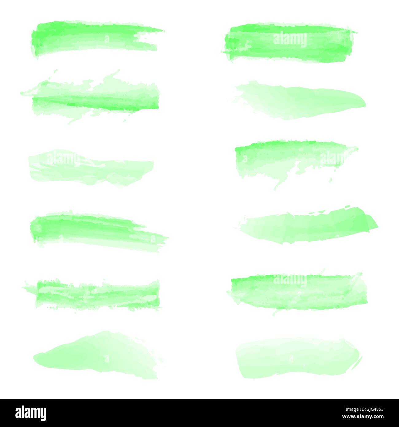 Astratto sfondo texture verde acquerello vernice spruzzi pennello carta poster volantino brochure modello arte grafica disegno vettoriale illustrazione Illustrazione Vettoriale