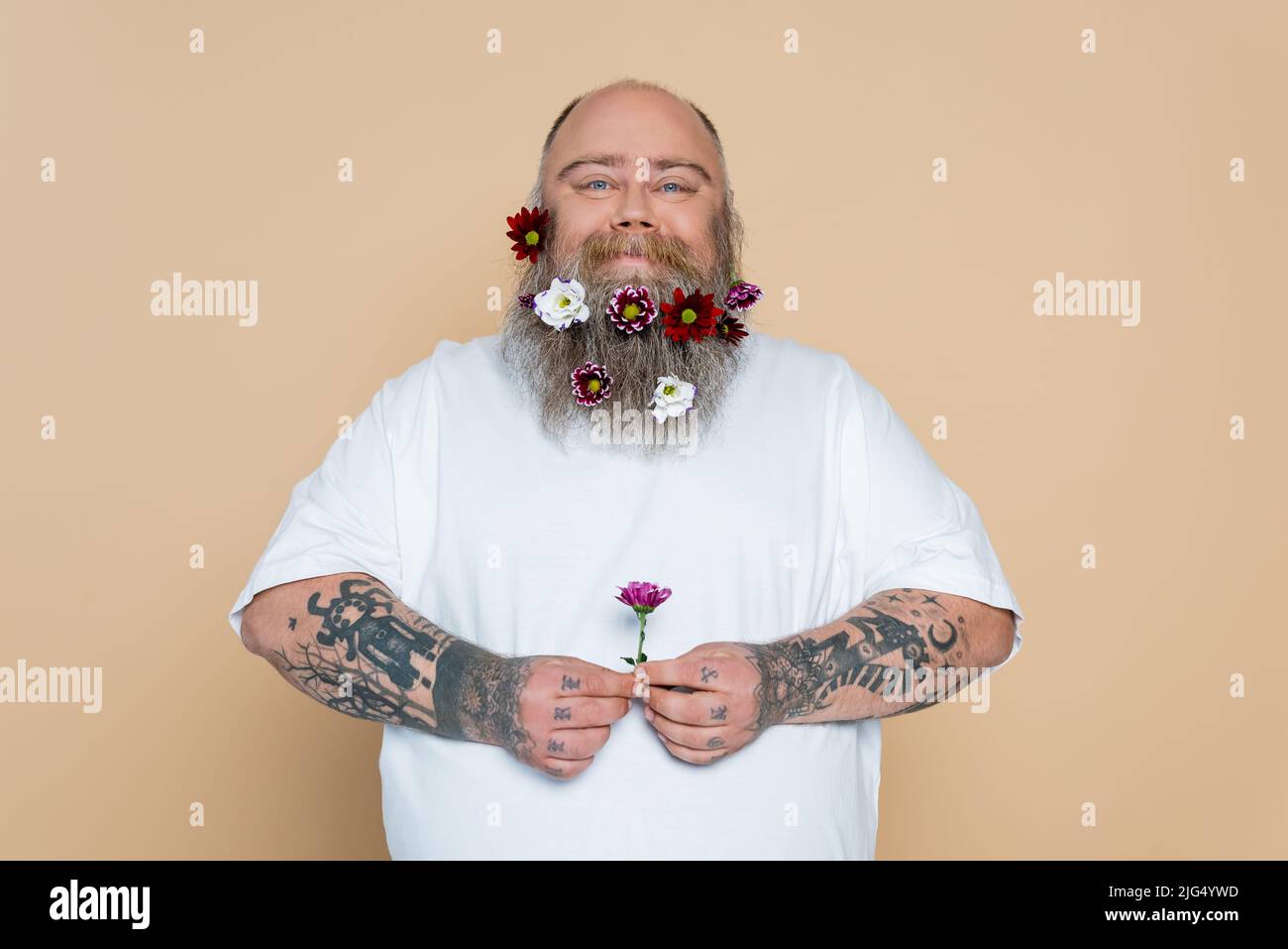 Barba decorata immagini e fotografie stock ad alta risoluzione - Alamy