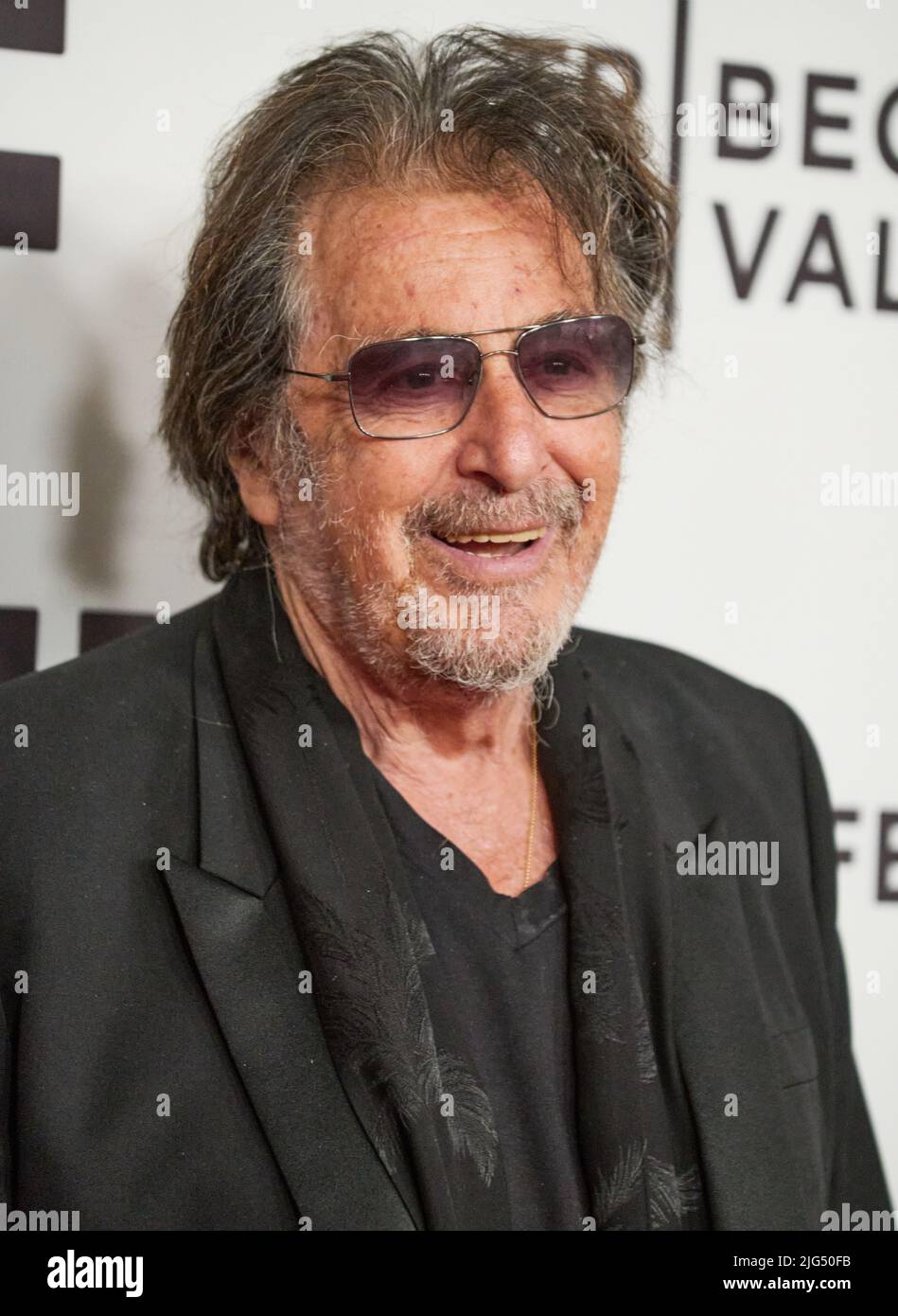 NEW YORK, NY, USA - 16 GIUGNO 2022: Al Pacino partecipa al Festival di Tribeca Screening di 'il Padrino' al Palace Theatre. Foto Stock