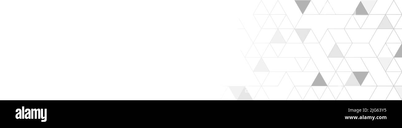 Disegno geometrico astratto con un motivo di forma triangolare. Modello per sfondo, copertina, banner e design creativo. Stile piatto Illustrazione Vettoriale