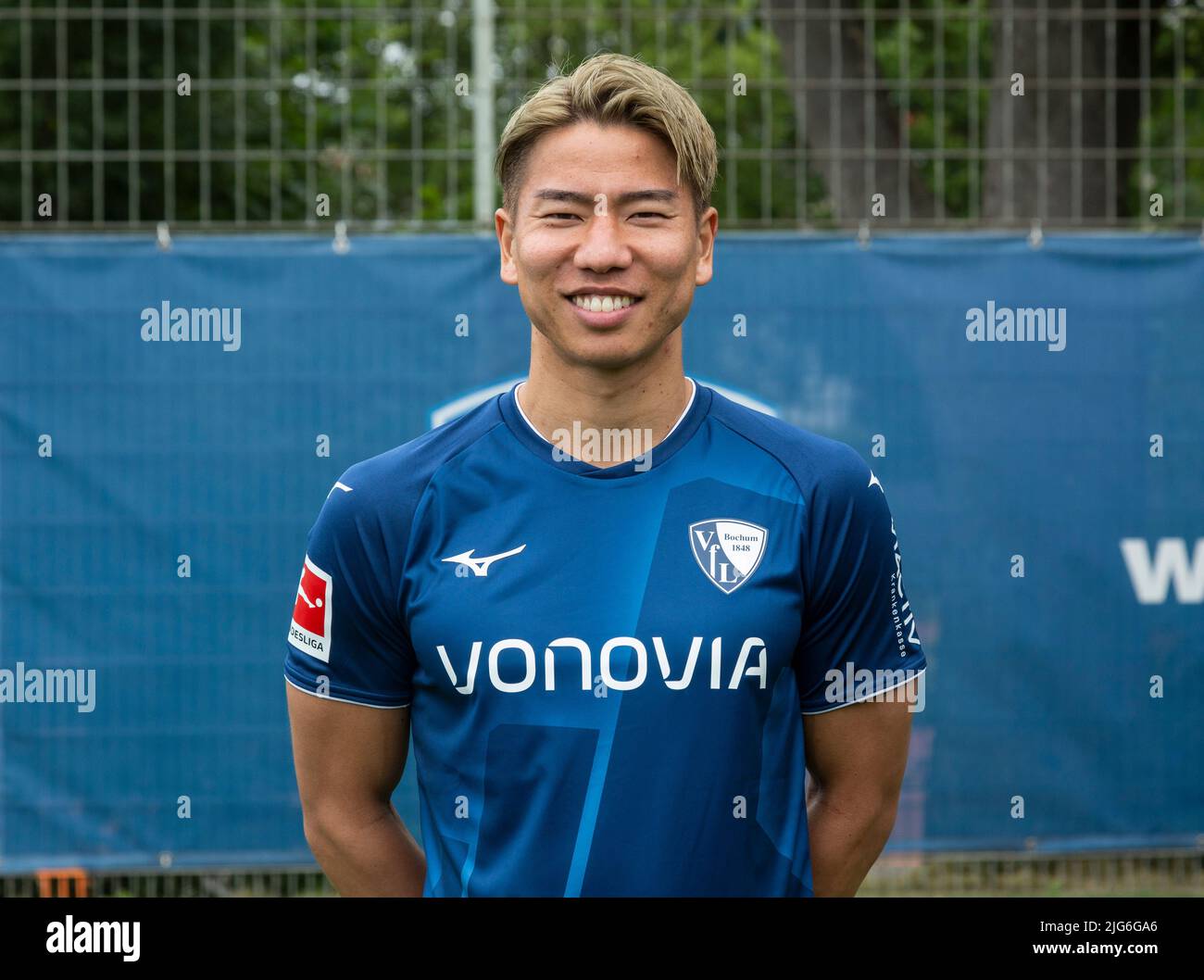 Calcio, Bundesliga, 2022/2023, VfL Bochum, Media Day, Takuma Asano Foto Stock