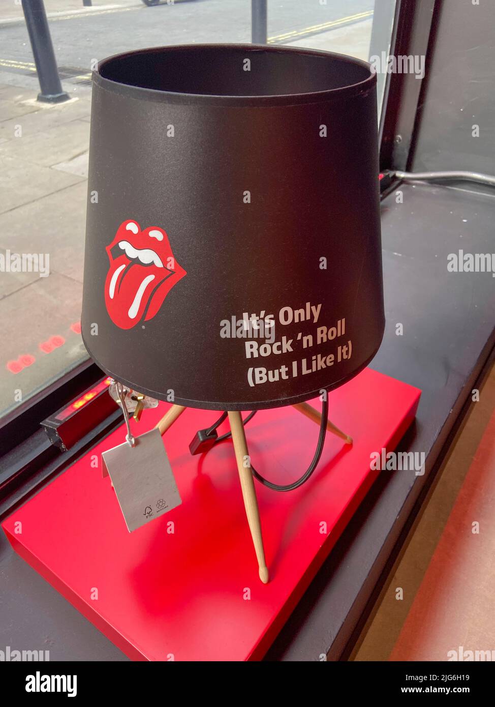 THE ROLLING STONES UK CARNABY ST. CONSERVARE Foto Stock
