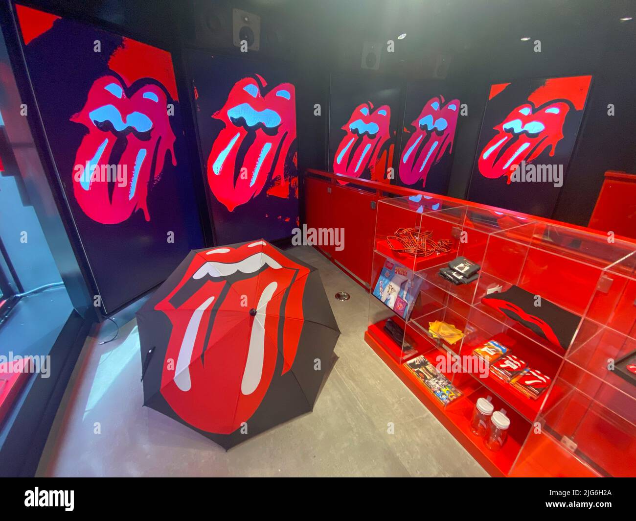 THE ROLLING STONES UK CARNABY ST. CONSERVARE Foto Stock