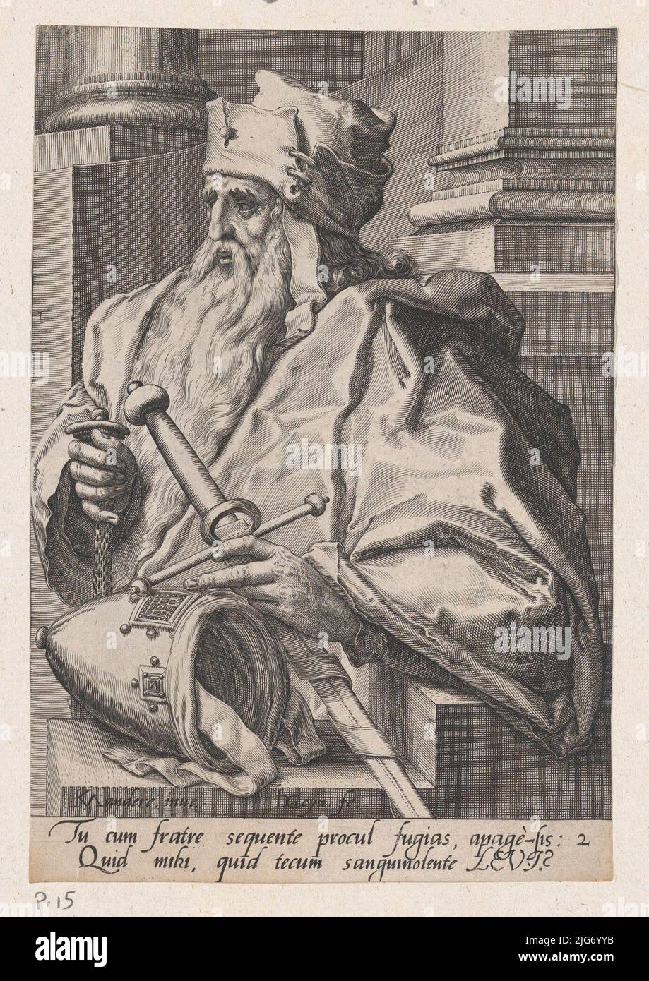 Levi, dei dodici figli di Giacobbe. Foto Stock