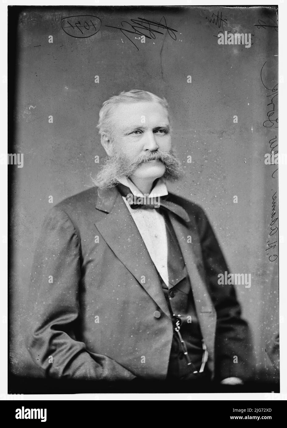 Adams, Hon. C.H. di NY, tra il 1870 e il 1880. Foto Stock