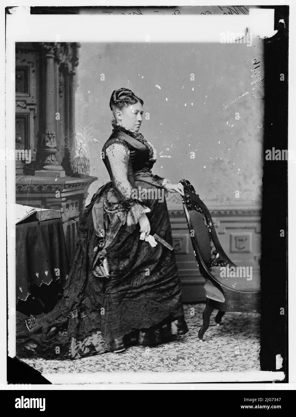 Grant, sig.ra U.S., tra il 1870 e il 1880. Foto Stock