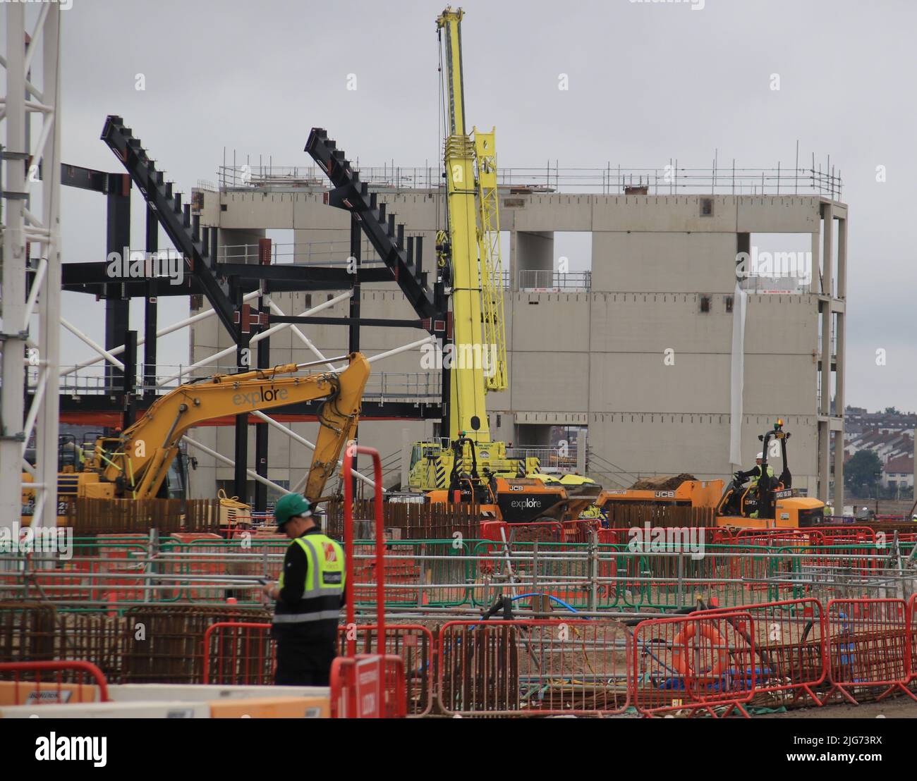 Liverpool,8th July 2022 Evertons New Ground TakeroCredit: Ian Fairfrate Credit: IAN Fairfrate/Alamy Live News Foto Stock