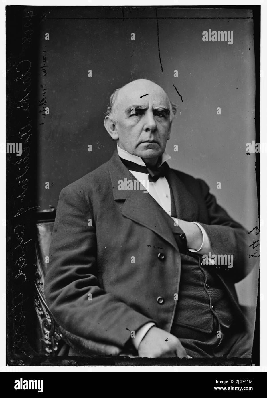 Clark (architetto del Campidoglio), tra il 1870 e il 1880. [Architetto del Campidoglio - (AOC) - è l'agenzia federale responsabile per la manutenzione, il funzionamento, lo sviluppo e la conservazione del complesso del Campidoglio degli Stati Uniti]. Foto Stock