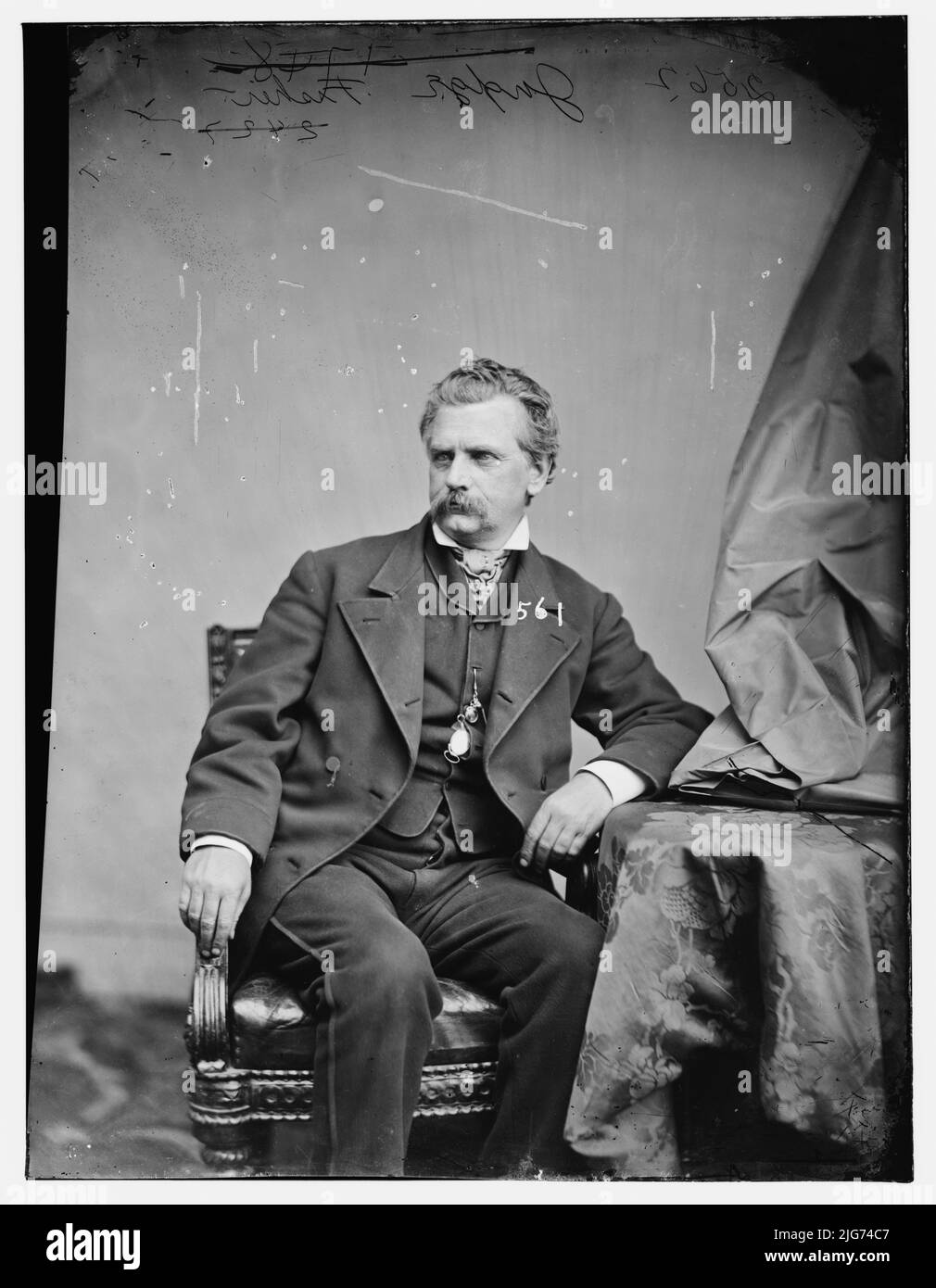Giudice Fisher, tra il 1860 e il 1875. Foto Stock