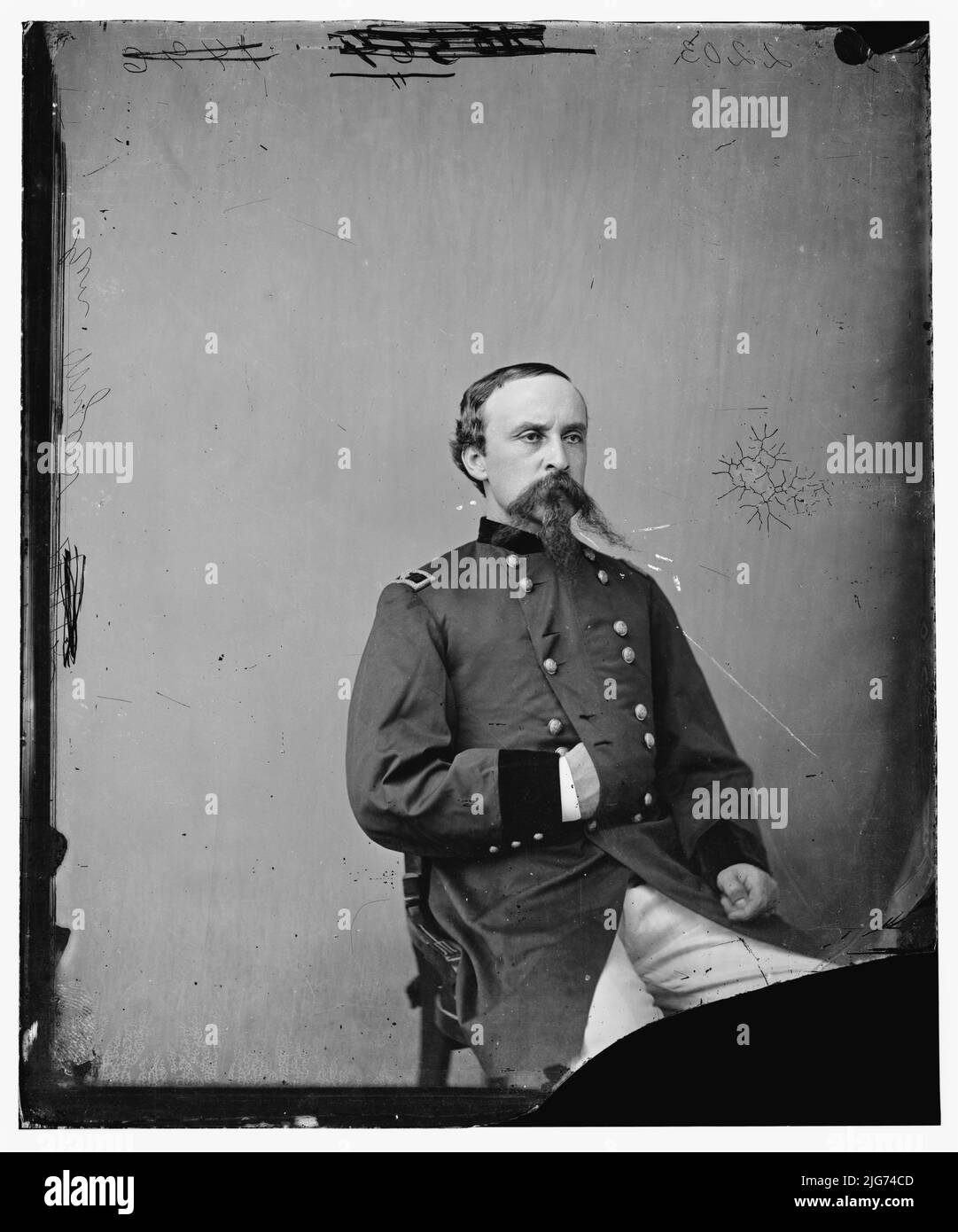 Gen. Myers, U.S.A., tra il 1860 e il 1875. Foto Stock