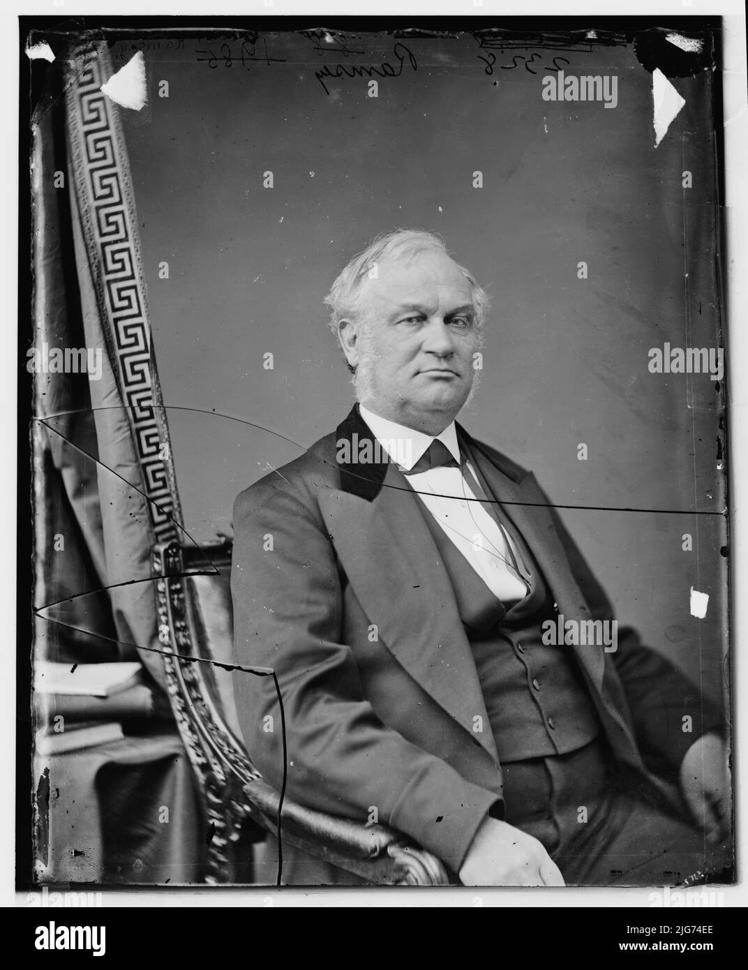 Alexander Ramsey, tra il 1860 e il 1875. [Politico, primo Governatore del territorio del Minnesota. Coinvolto nella persecuzione dei nativi americani: "I Sioux indiani del Minnesota devono essere sterminati o guidato per sempre oltre i confini dello Stato"]. Foto Stock