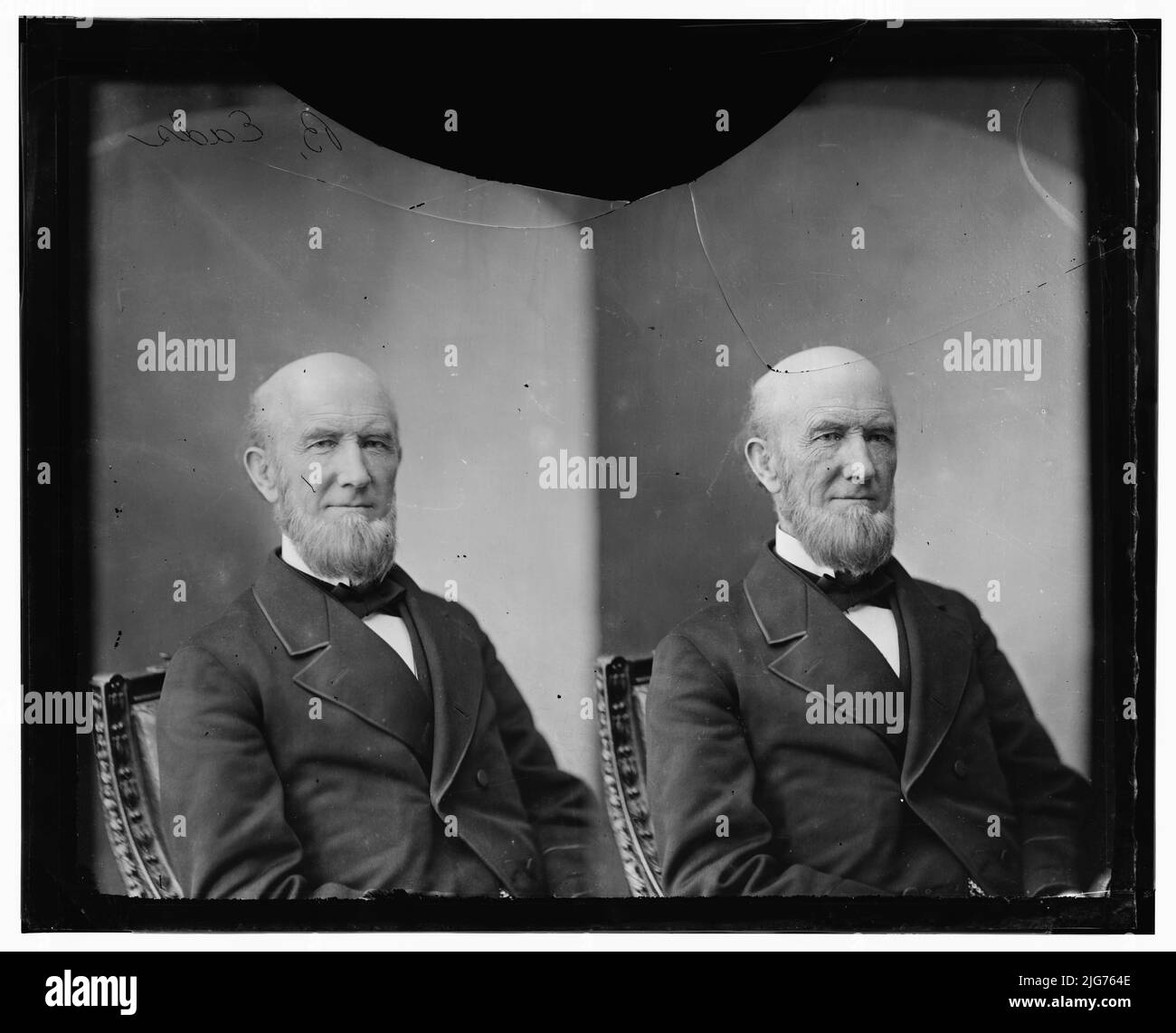 L'on. James Eads di Mo. (ha costruito il ponte di St. Louis), tra il 1865 e il 1880. [Ingegnere civile e inventore: Progettato il Mississippi River Bridge a St. Louis, in seguito designato come National Historic Landmark]. Foto Stock