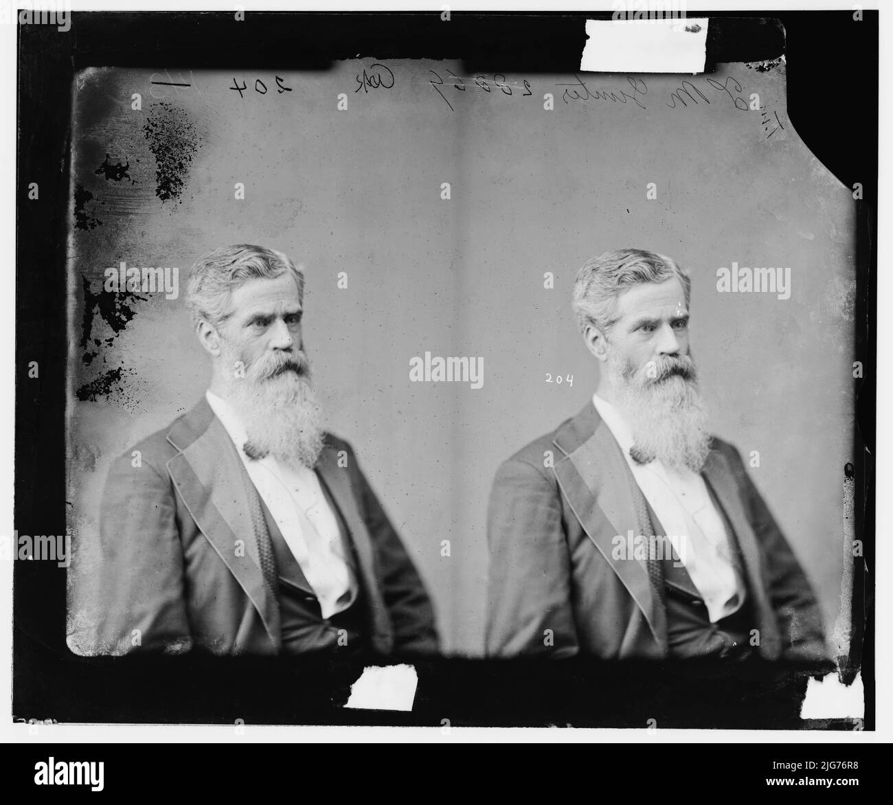 Gunter, on. T.M. dell'Ark.Col.A. del 13th Ark.INF. C.S.A., tra il 1865 e il 1880. [Politico, avvocato e soldato: colonnello del tredicesimo reggimento, volontari dell'Arkansas, esercito degli Stati confederati; coinvolto con l'insediamento forzato di tribù dei nativi americani, ha affermato che: "L'esperimento ha funzionato bene. Le insenature, i cherokee, i Choctaws, i Chickasaws e i Seminoles insediati nel territorio indiano sono ora classificati come 'tribù civilizzate']. Foto Stock