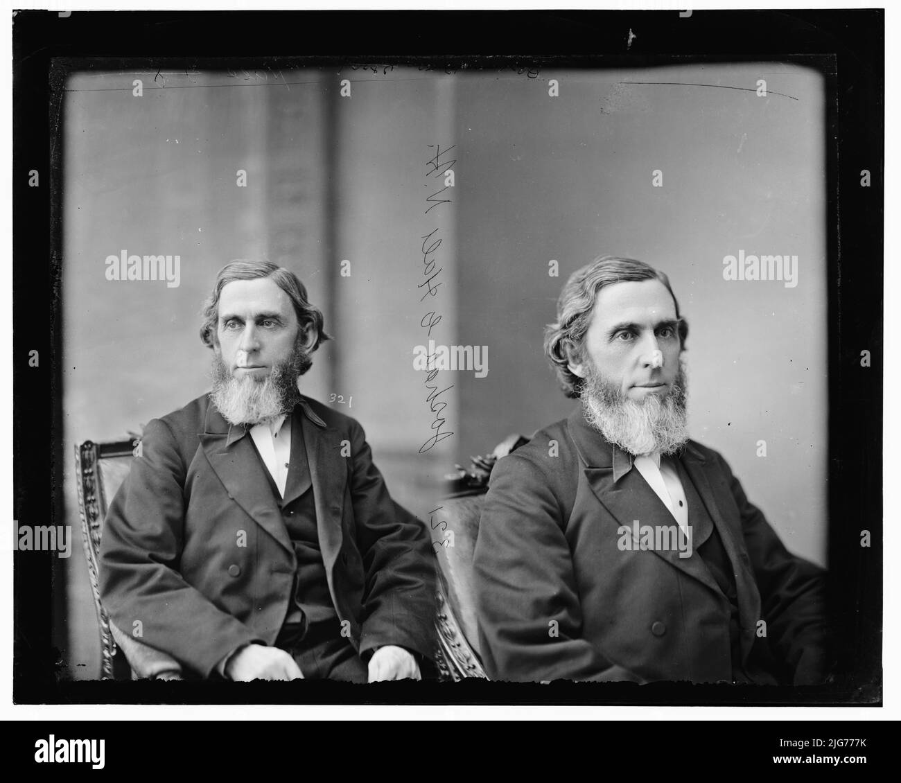 Joshua G. Hall del New Hampshire, 1865-1880. Hall, on. Joshua G. di N.H., tra il 1865 e il 1880. [Politico e avvocato: sindaco di dover]. Foto Stock