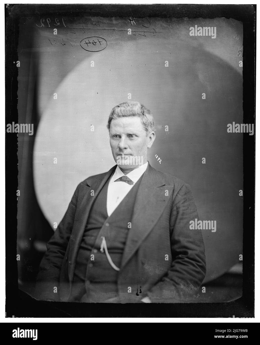 Charles W. Jones della Florida, 1865-1880. Jones, on. Charles W., senatore della Florida, tra il 1865 e il 1880. [Uomo politico: Si ammalò mentalmente, a quanto pare ridotto alla vagranza comune, ammesso ad un asilo per gli folle a Dearborn, Michigan, dove morì]. Foto Stock