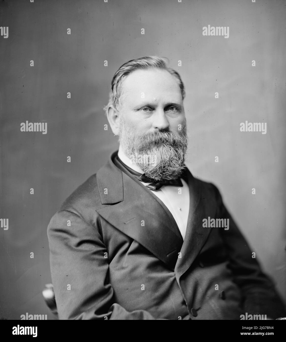 Matthews, on. Stanley of Ohio, Lt. Col. Di 23rd Ohio INF., tra il 1865 e il 1880. USA col. Di 57th Ohio, giustizia della Corte Suprema. [Politico, avvocato, soldato]. Foto Stock