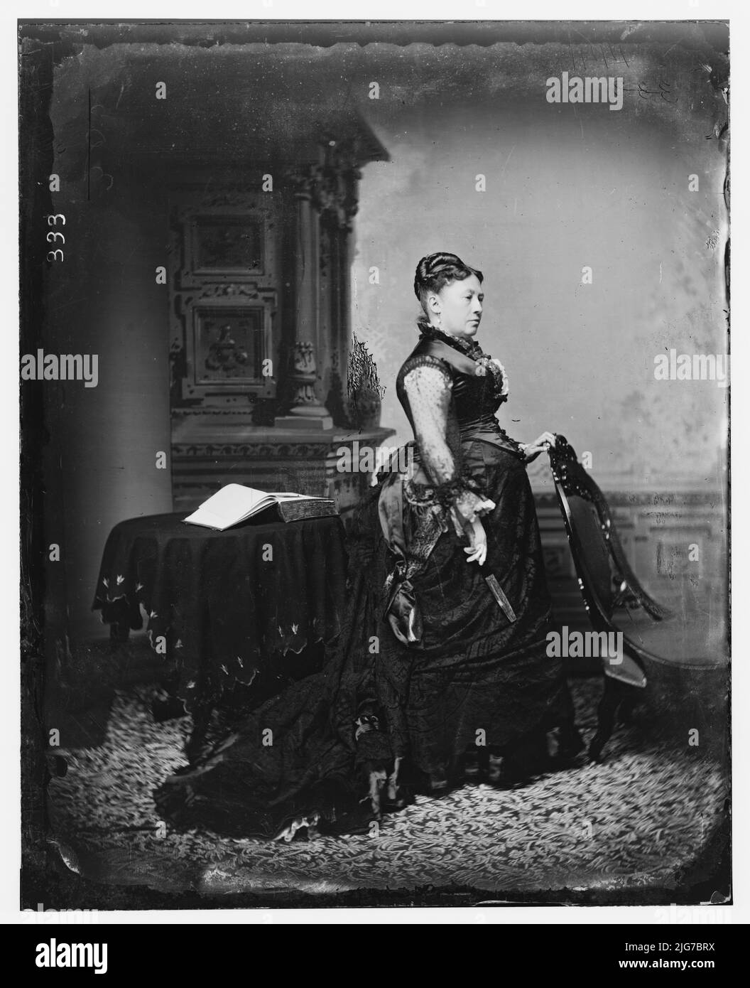 Grant, sig.ra U.S. (Julia Dent), 1876. Foto Stock