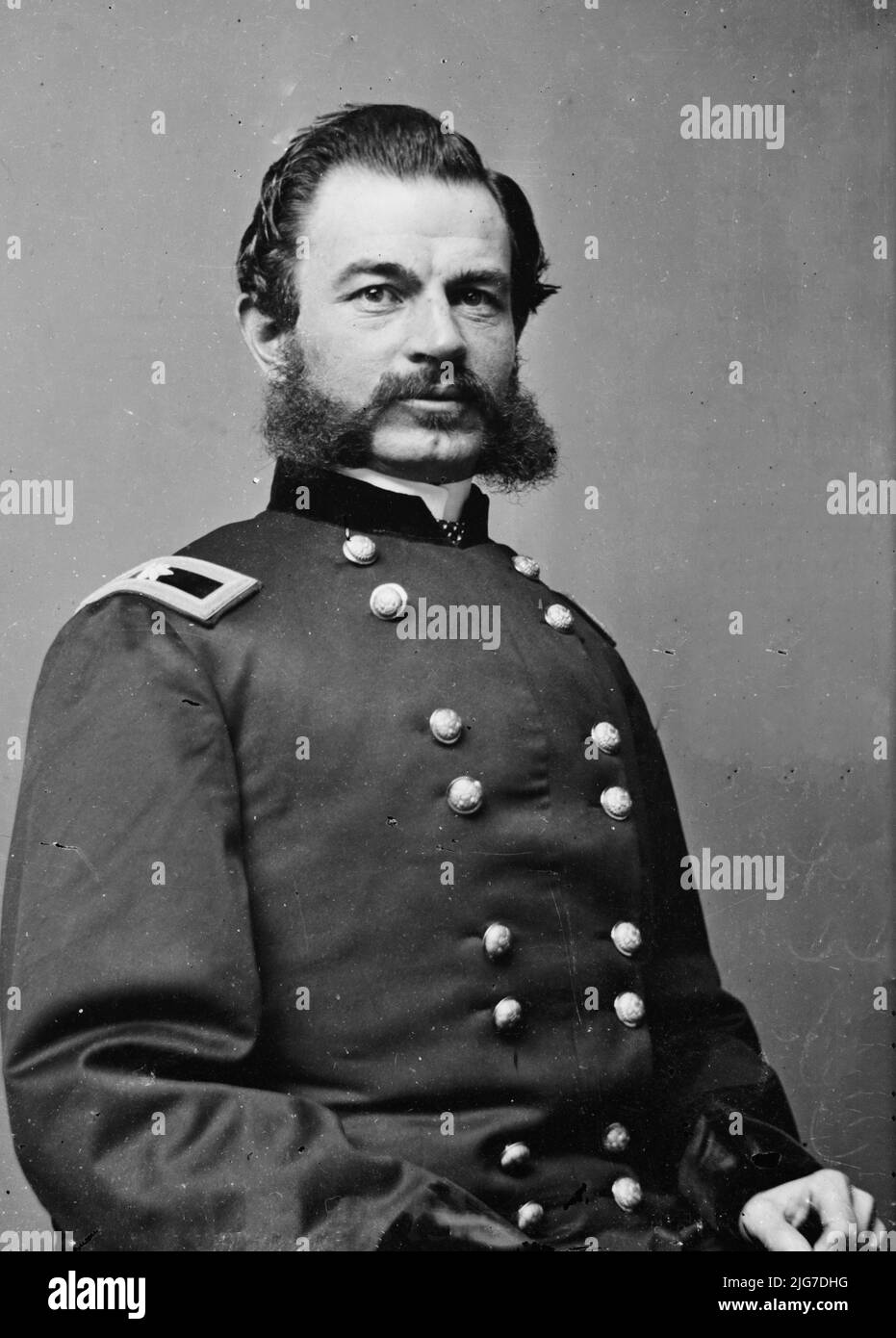 Gen. T.A. Torbert, tra il 1855 e il 1865. [Politico, diplomatico e militare dell'Unione durante la guerra civile americana]. Foto Stock