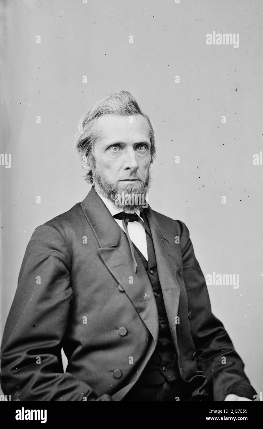 On. W.H. Randall, tra il 1855 e il 1865. Foto Stock