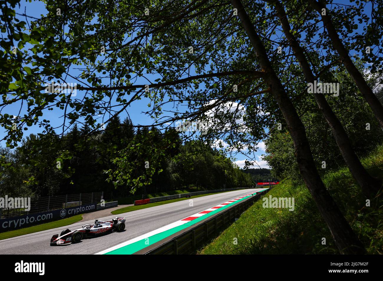 Spielberg, Austria. 08th luglio 2022. Kevin Magnussen (DEN) Haas VF-22. 08.07.2022. Formula 1 World Championship, Rd 11, Gran Premio d'Austria, Spielberg, Austria, Giorno di qualificazione. Il credito fotografico dovrebbe leggere: XPB/Alamy Live News. Credit: XPB Images Ltd/Alamy Live News Foto Stock