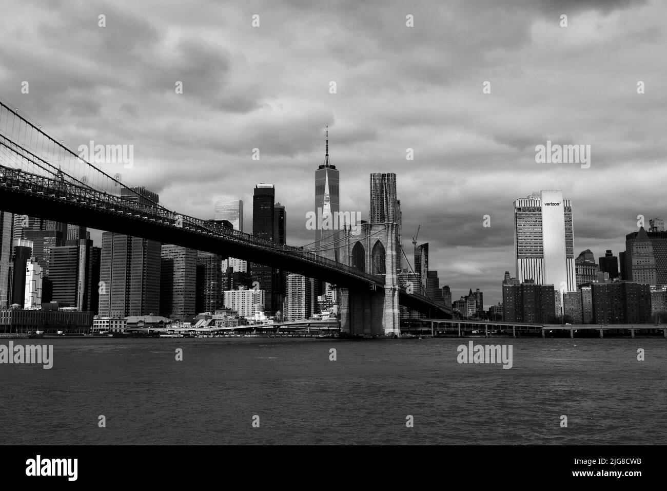 New York City in b/n nel marzo 2022 Foto Stock