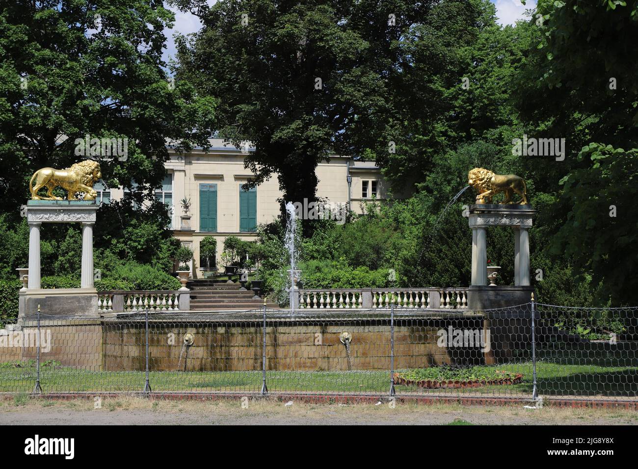Germania, Berlino, Castello di Glienicke Foto Stock