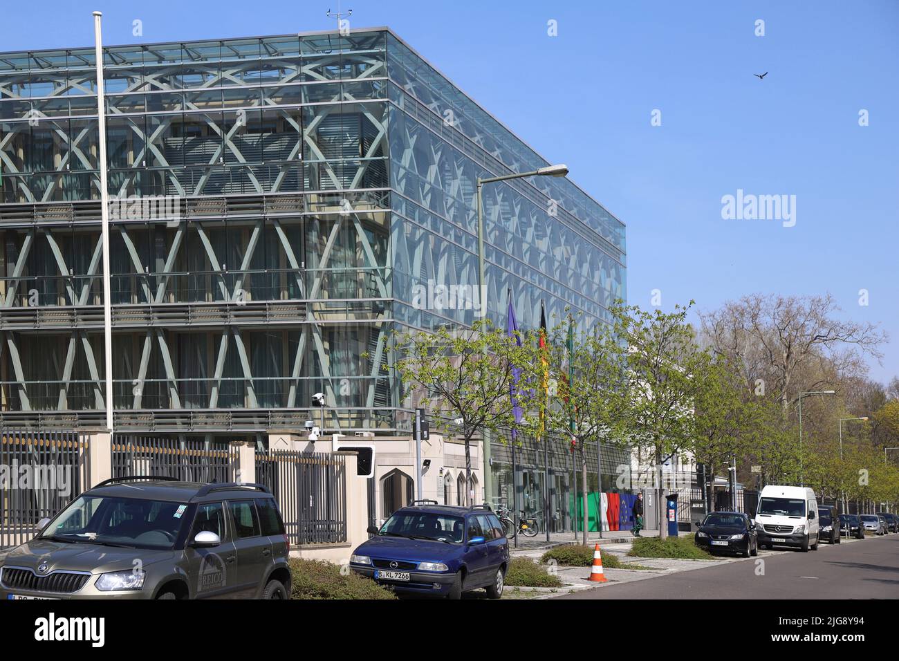Germania, Berlino, Landesvertretung NRW Foto Stock