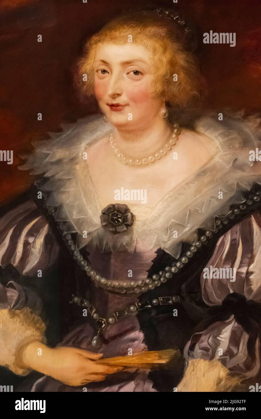Dipinto intitolato 'Ritratto di una Signora' di Peter Paul Rubens datato 1625 Foto Stock