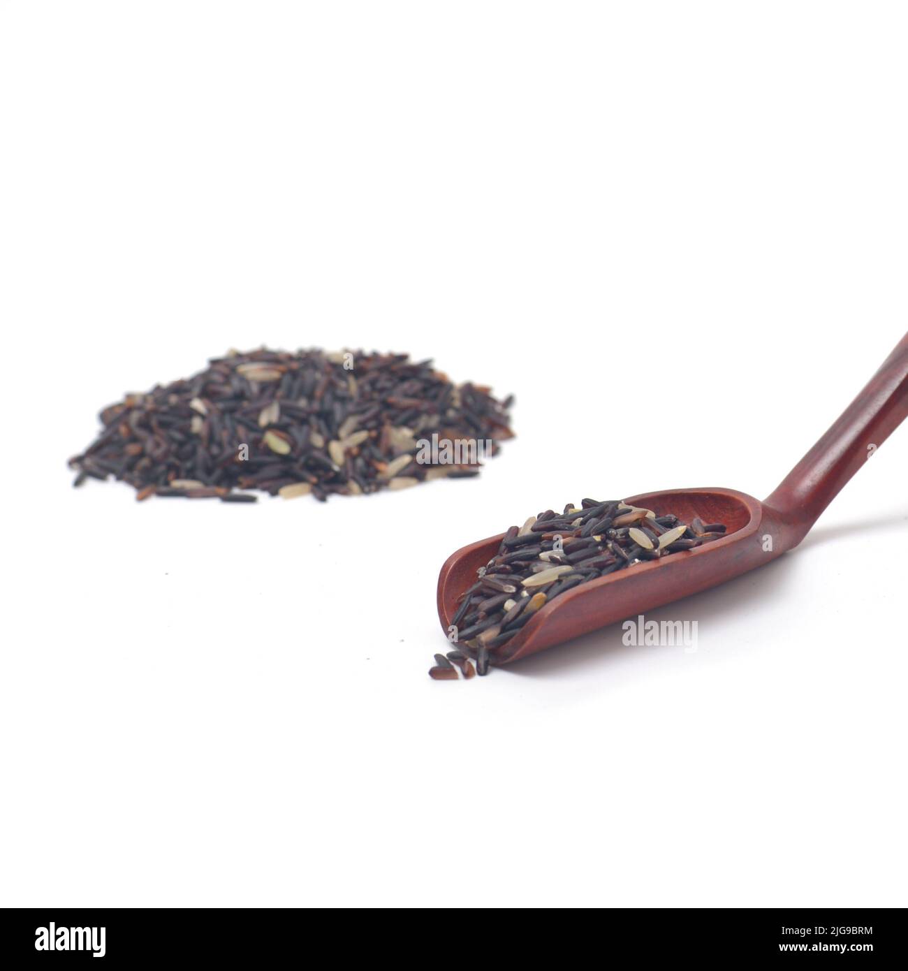 Whole Grain Riceberry contiene una varietà di antiossidanti e vitamine. Foto Stock