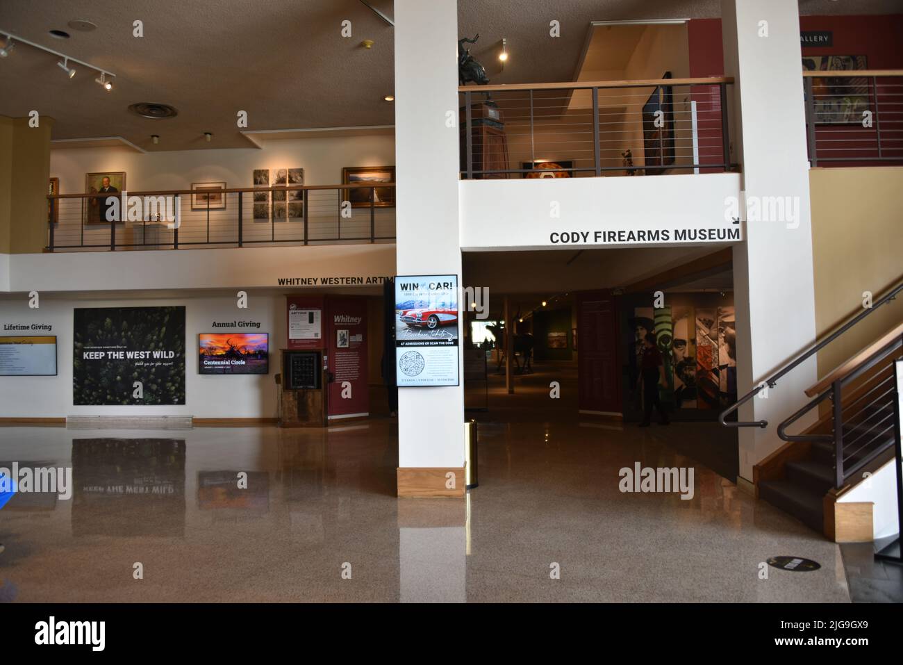 Cody, Wyoming. USA. 5/22/2022. Buffalo Bill Center of the West (formalmente>Buffalo Bill Historical Center). 5-Musuem: Foto Stock