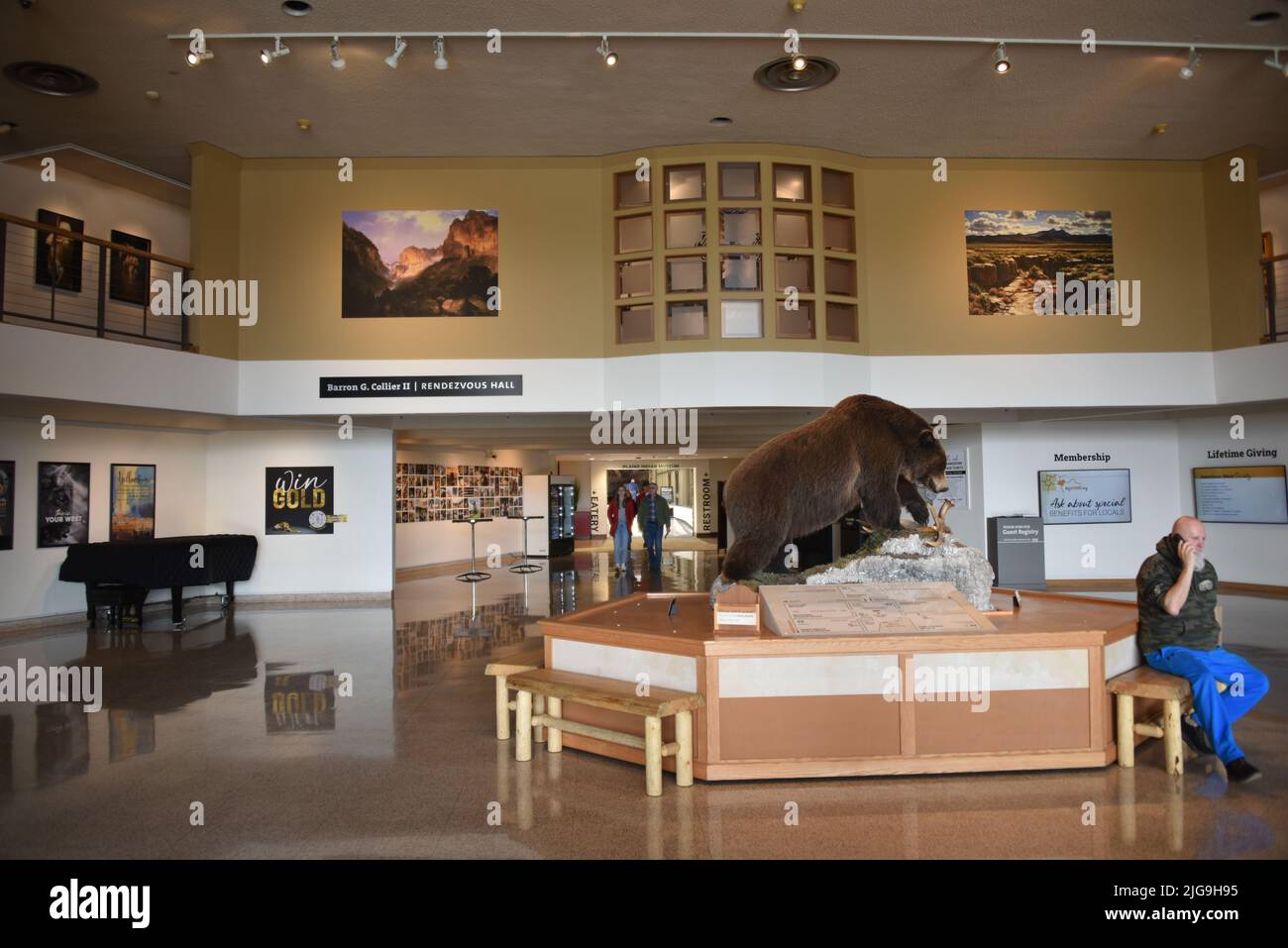 Cody, Wyoming. USA. 5/22/2022. Buffalo Bill Center of the West (formalmente>Buffalo Bill Historical Center). 5-Musuem: Foto Stock