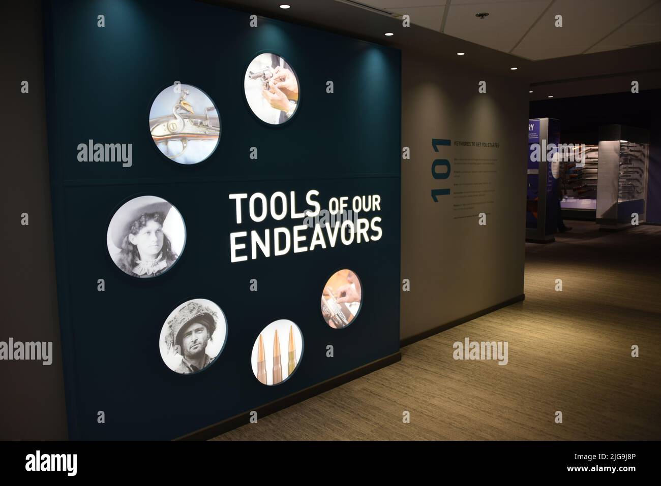 Cody, Wyoming. USA. 5/22/2022. Buffalo Bill Center of the West (formalmente>Buffalo Bill Historical Center). 5-Musuem: Foto Stock