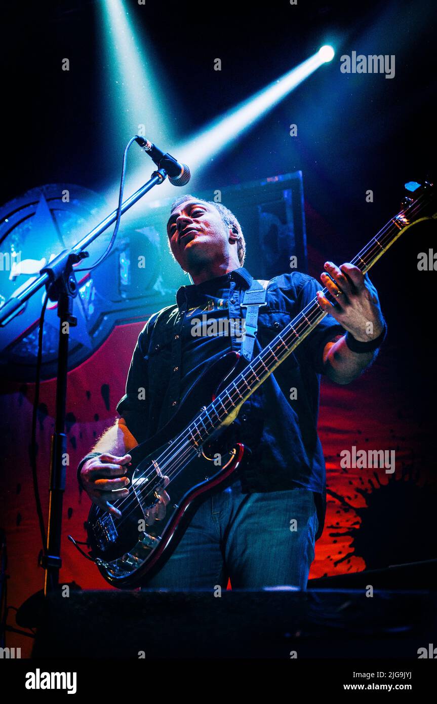 Attaque 77 - la band punk rock in uno spettacolo dal vivo in Argentina Foto Stock