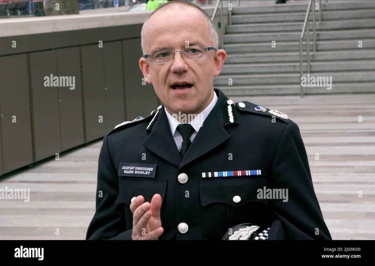 Sir Mark Rowley, Metropolitan Police 2017 Foto Stock