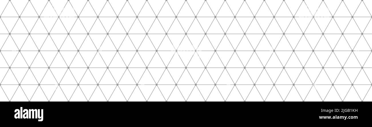Ripetizione geometrica astratta senza giunture con una ripetizione a forma triangolare. Modello per sfondo, copertina, banner e design creativo. Stile piatto Illustrazione Vettoriale