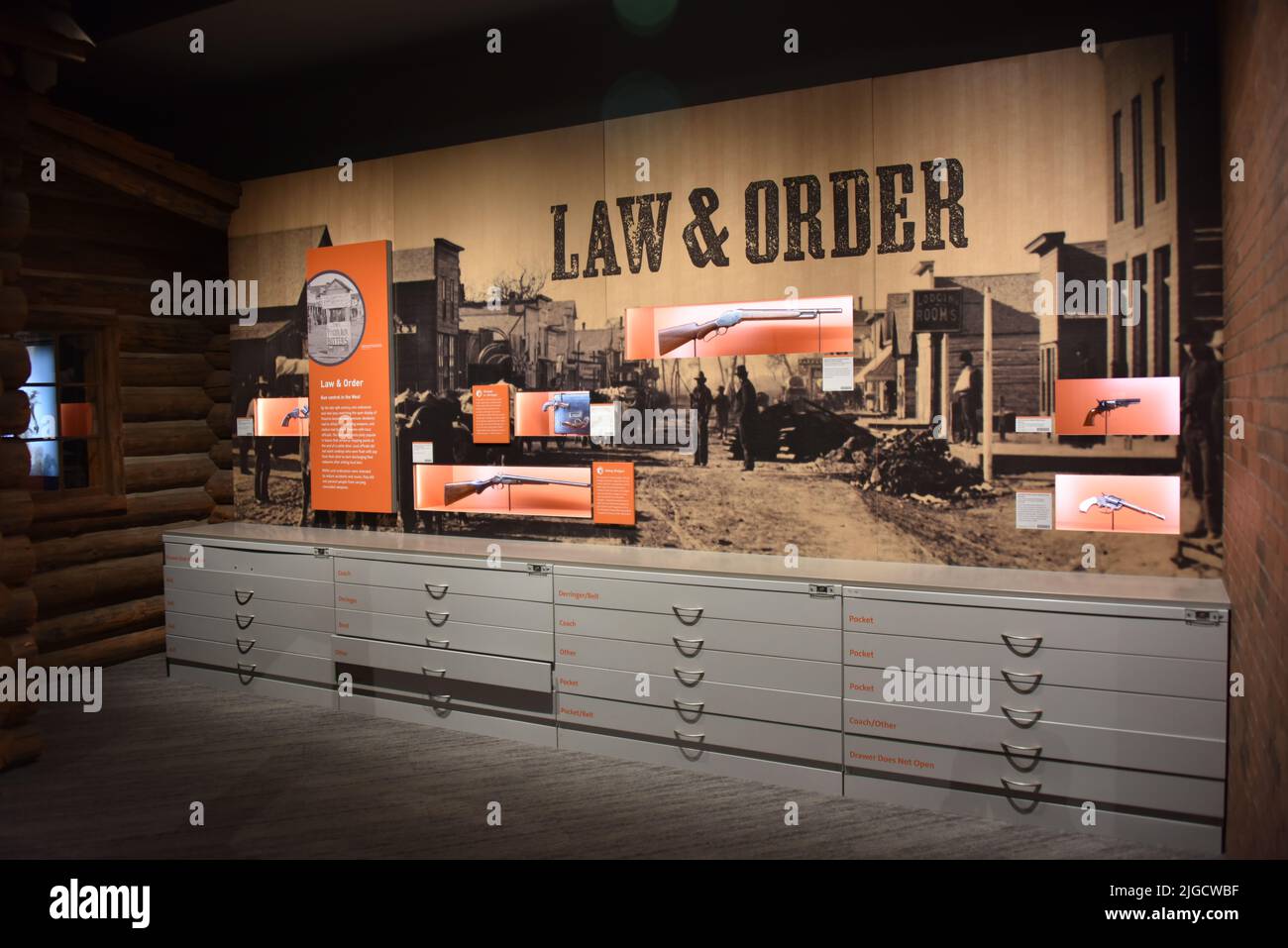 Cody, Wyoming. USA. 5/22/2022. Buffalo Bill Center of the West (formalmente>Buffalo Bill Historical Center). 5-Musuem: Foto Stock
