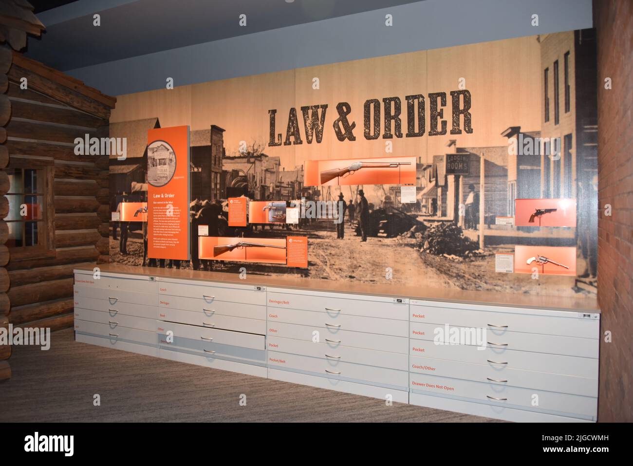 Cody, Wyoming. USA. 5/22/2022. Buffalo Bill Center of the West (formalmente>Buffalo Bill Historical Center). 5-Musuem: Foto Stock