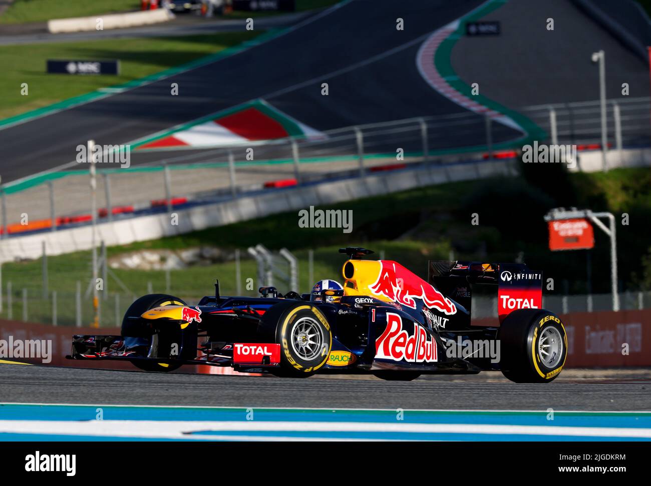 David Coulthard in una RedBull RB8 di Sebastian Vettel 2012, in azione durante la Formula 1 Rolex Grosser Preis von Osterreich 2022, 2022 Gran Premio d’Austria, 11th round del Campionato del mondo FIA Formula uno 2022 dal 8 al 10 luglio 2022 sul Red Bull Ring, a Spielberg, Austria - Foto DPPI Foto Stock