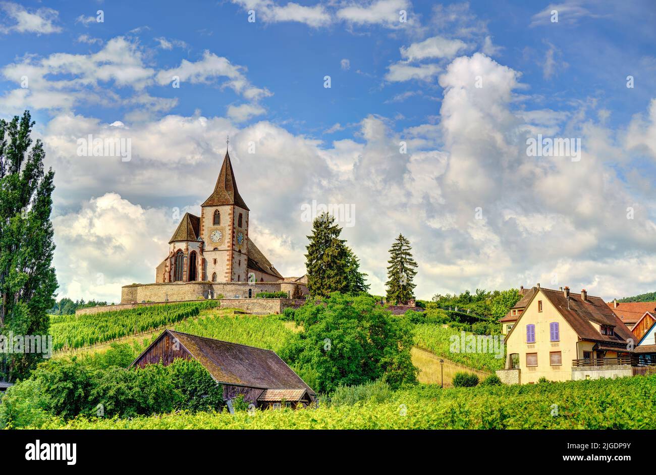 Hunawihr, Francia Foto Stock