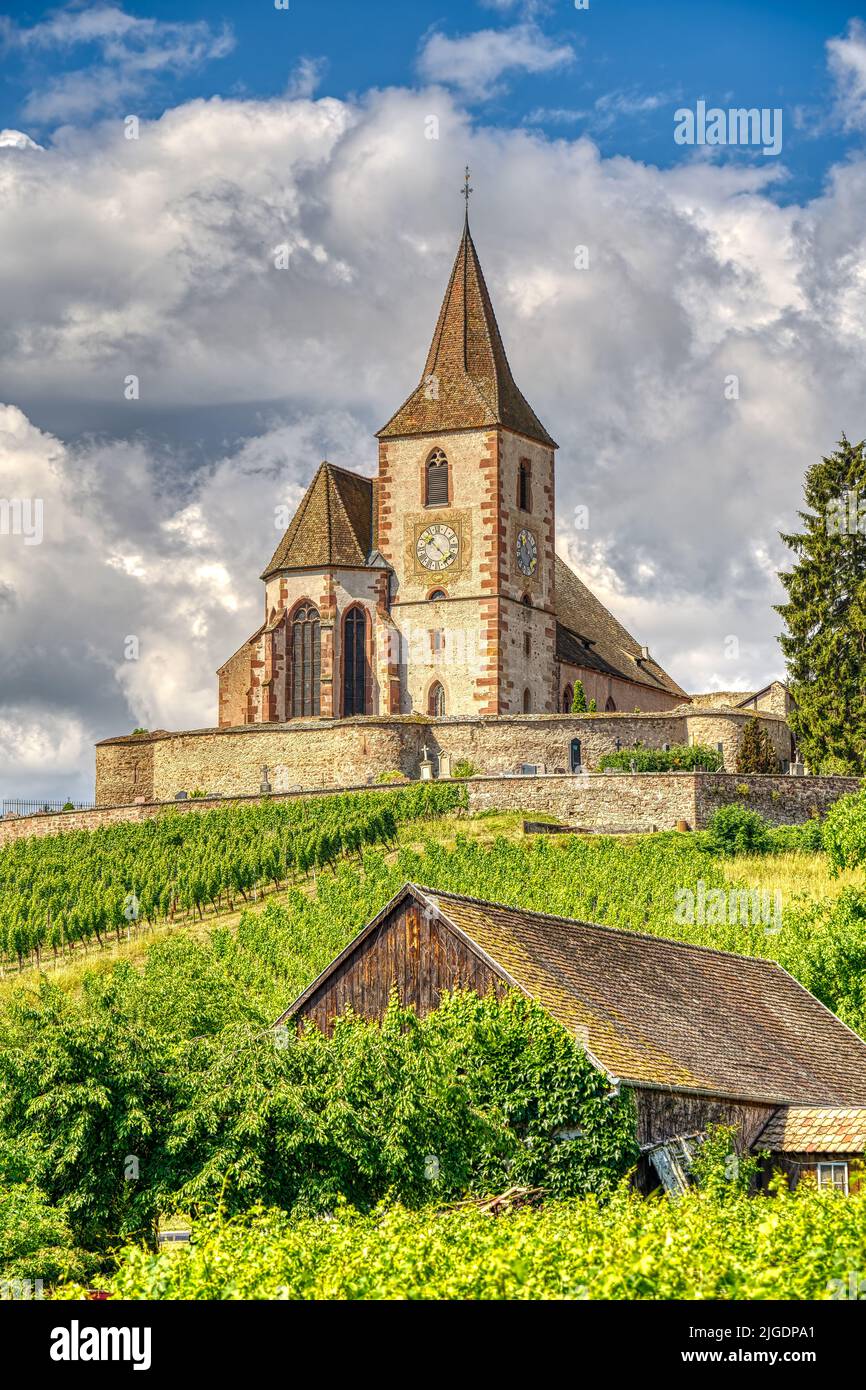 Hunawihr, Francia Foto Stock