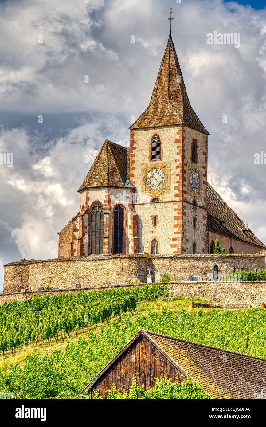 Hunawihr, Francia Foto Stock