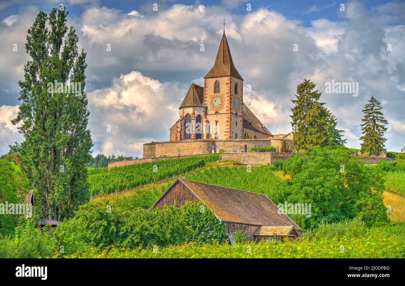 Hunawihr, Francia Foto Stock