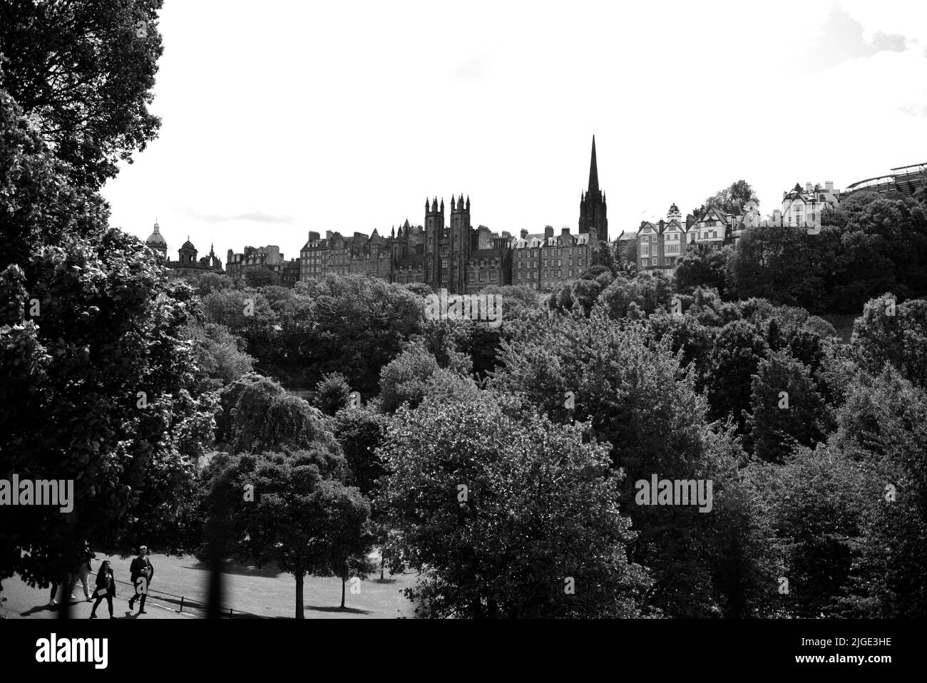 Il Castello di Edimburgo, Scozia Foto Stock