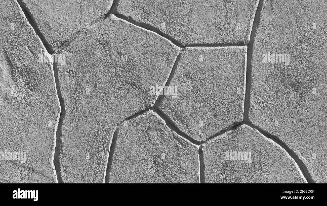 Calcestruzzo wall. Bianco calcestruzzo texture sfondo di cemento naturale Foto Stock