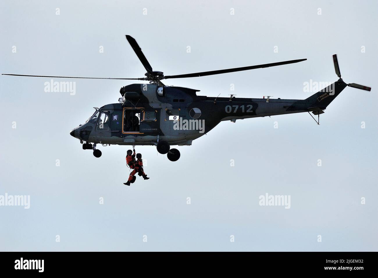 W-3A SOKÓŁ sar,elicottero,volo,elicottero polacco multi-ruolo prodotto da PZL Świdnik Foto Stock
