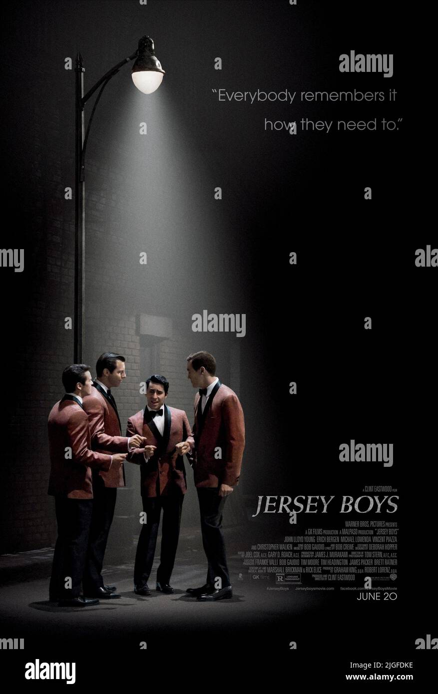 LOMENDA,BERGEN,giovane,POSTER, Jersey Boys, 2014 Foto Stock