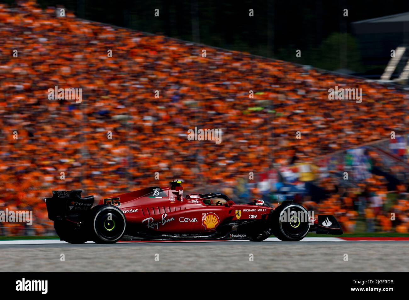 #55 Carlos Sainz (ESP, Scuderia Ferrari), Foto Stock